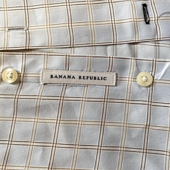 Banana Republic Fitted Dress Shirt - Picture 3 of 5